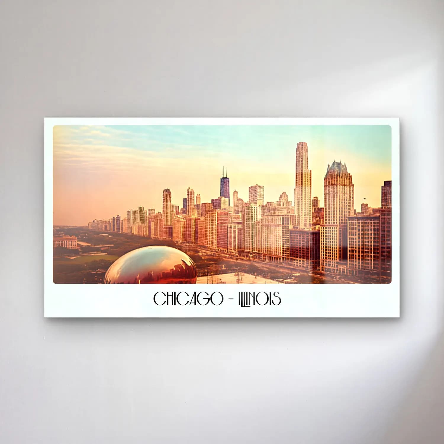 Vintage Poster New York Silüeti No. 5 cam tablo — Vintage Poster New York Silüeti No. 5 — vintage poster new york silüeti