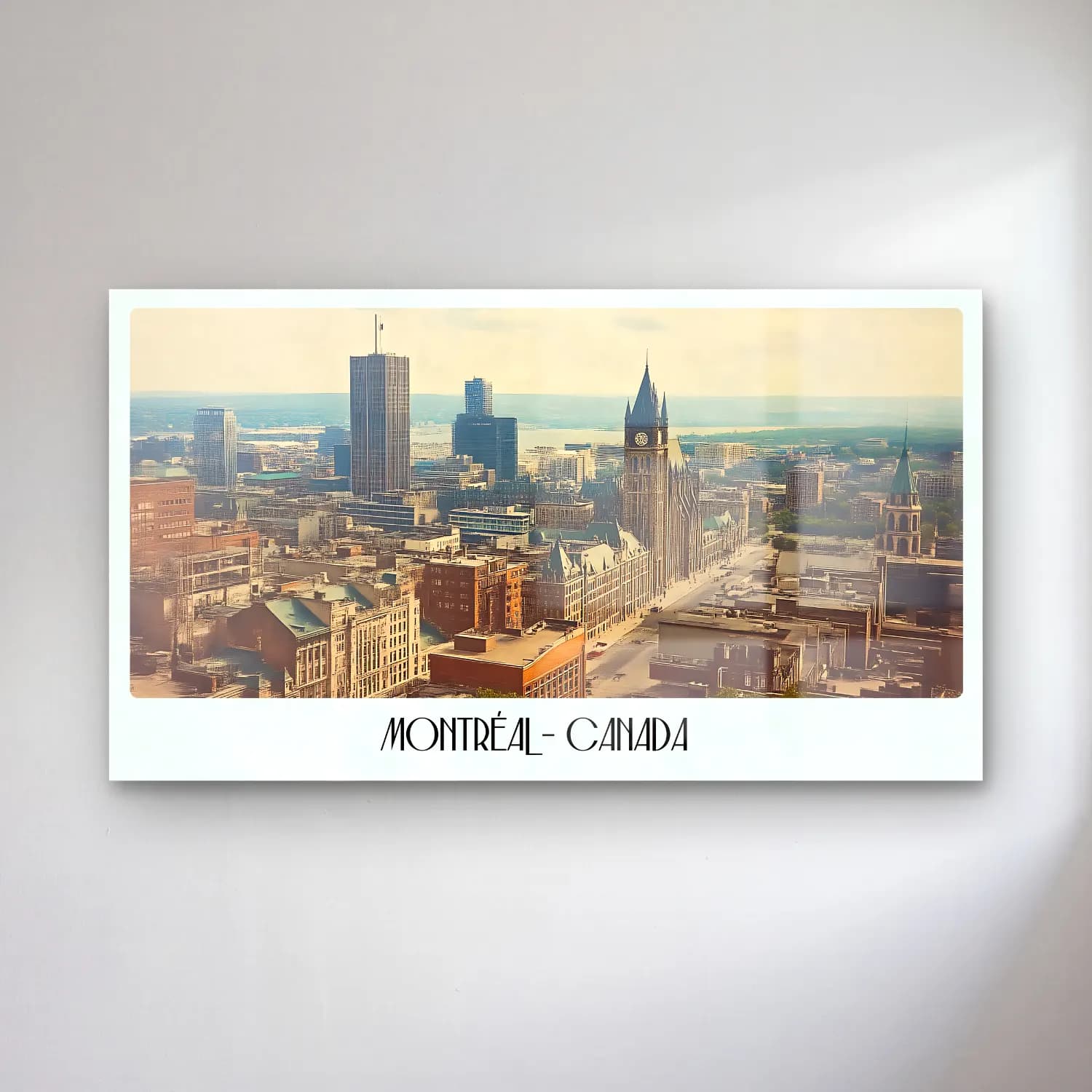 Vintage Poster Katedral No. 5 cam tablo — Vintage Poster Katedral No. 5 — vintage poster katedral