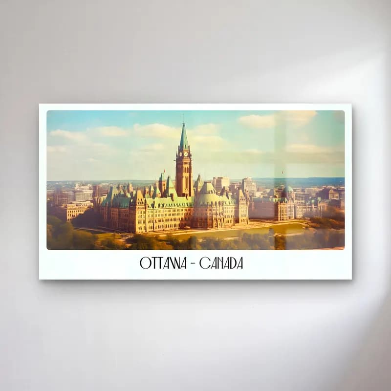 Pastel Şato No. 7 cam tablo — Pastel Şato No. 7 — pastel şato
