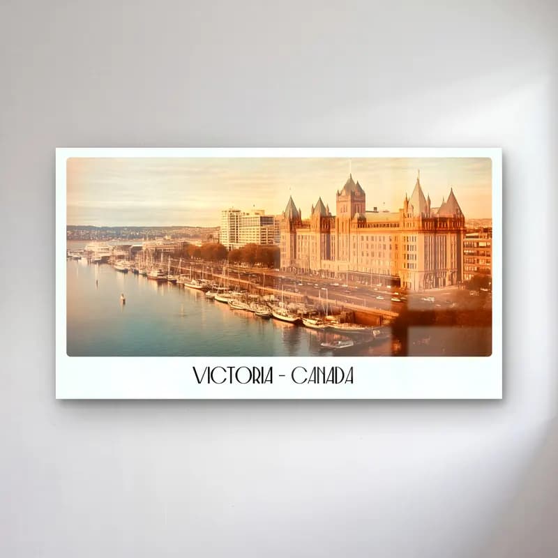 Pastel Liman ve Tekneler No. 8 cam tablo — Pastel Liman ve Tekneler No. 8 — pastel liman ve tekneler