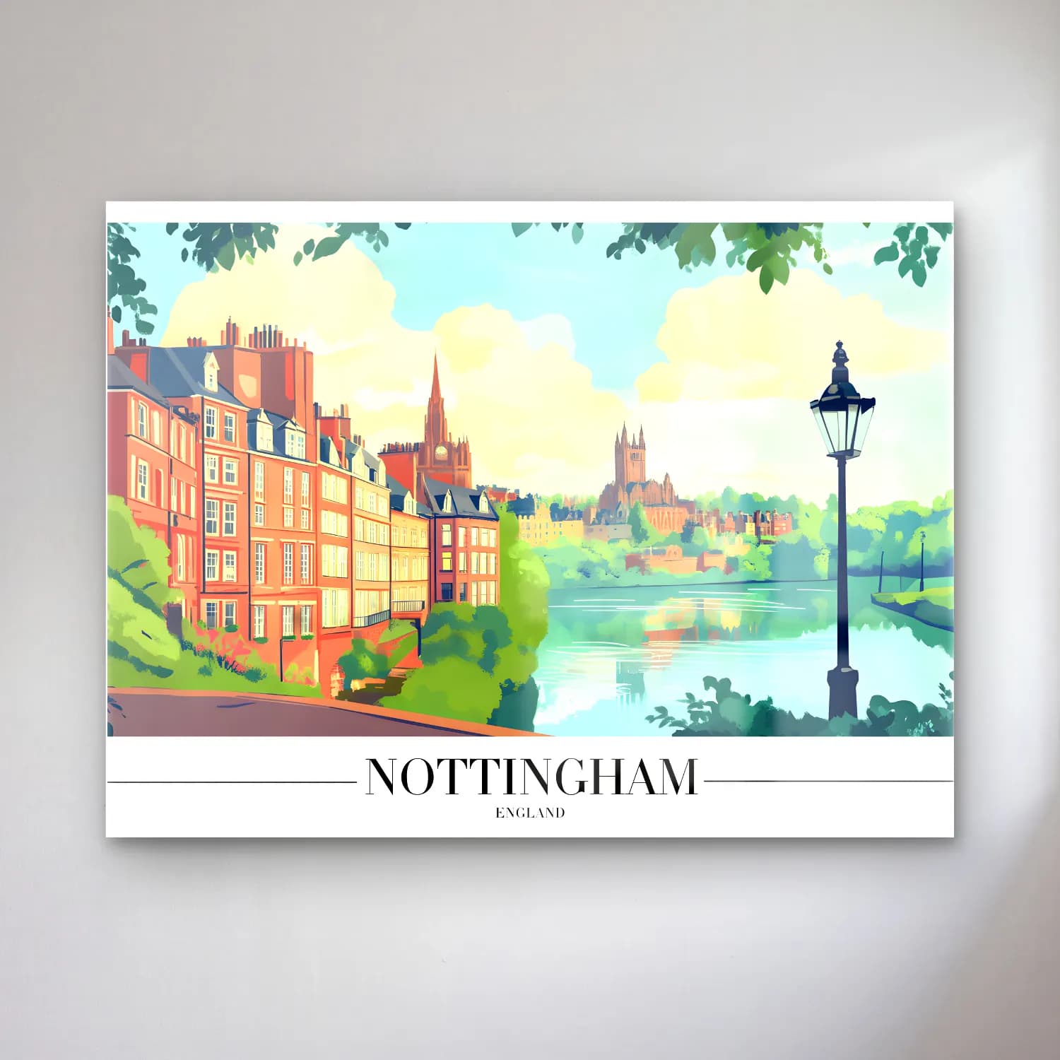 Vintage Londra No. 8 cam tablo — Vintage Londra No. 8 — vintage londra