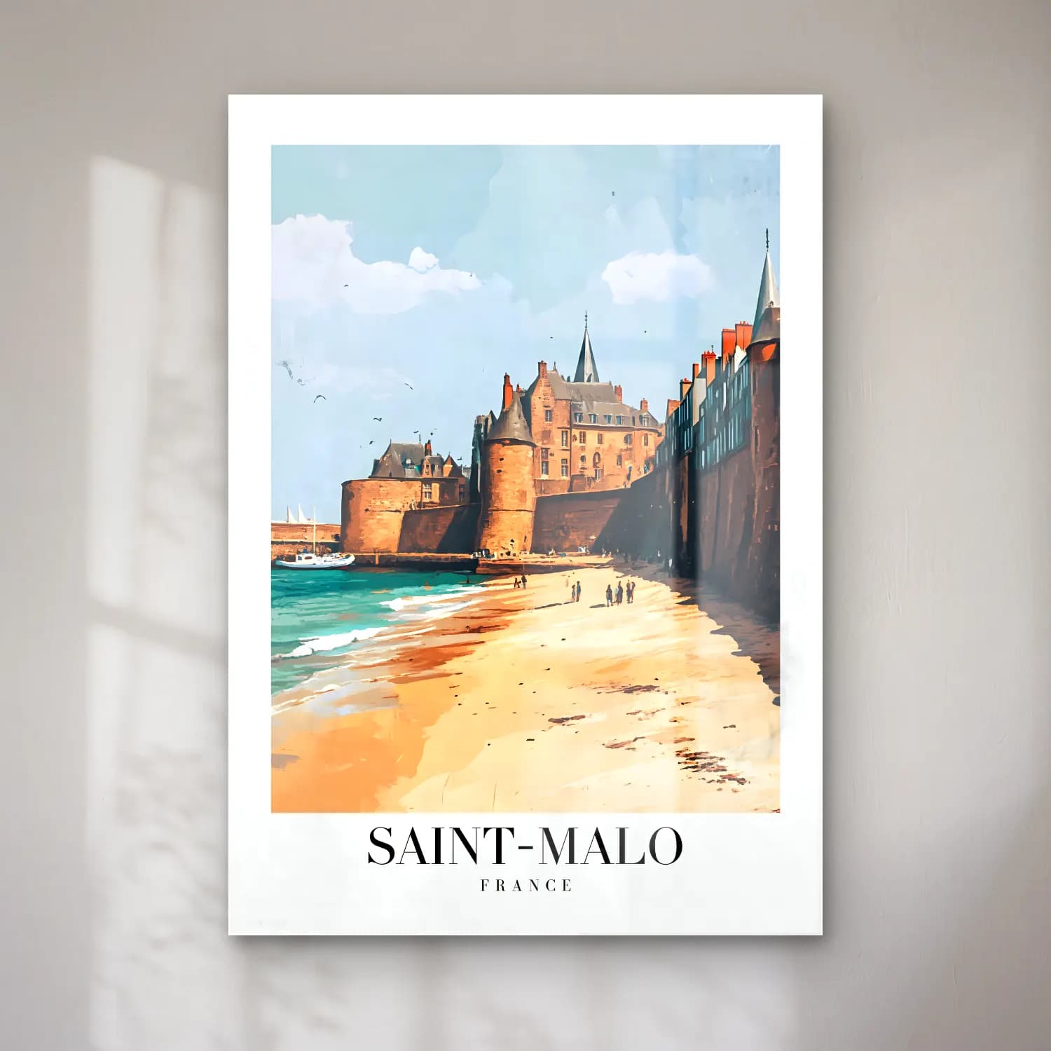 Vintage Şato No. 8 cam tablo — Vintage Şato No. 8 — vintage şato