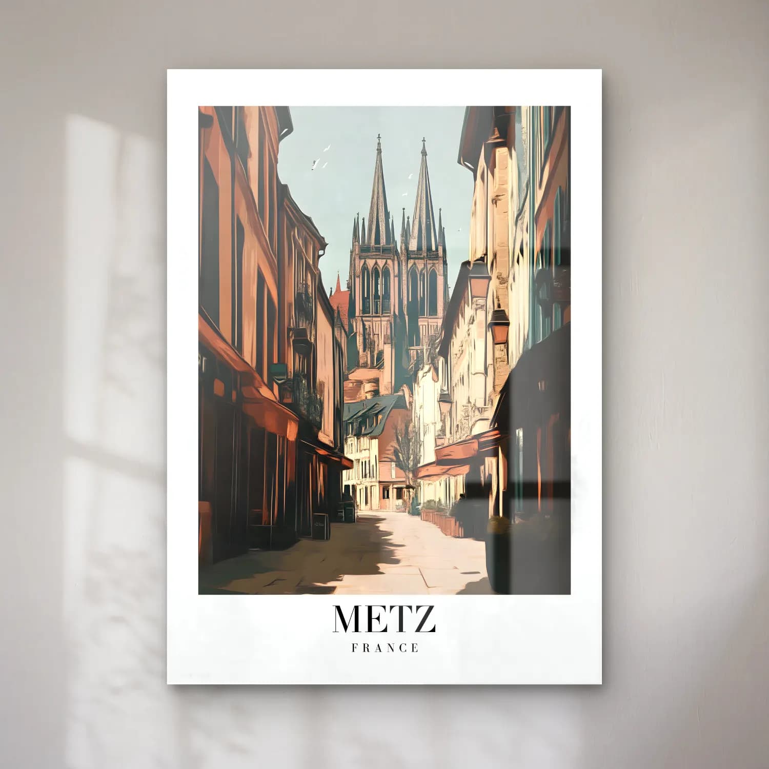 Vintage Katedral No. 10 cam tablo — Vintage Katedral No. 10 — vintage katedral