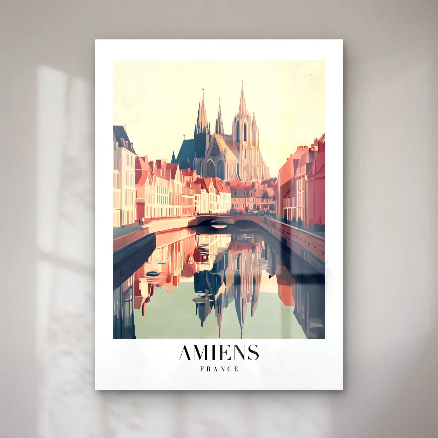 Vintage Poster Katedral No. 12 cam tablo — Vintage Poster Katedral No. 12 — vintage poster katedral