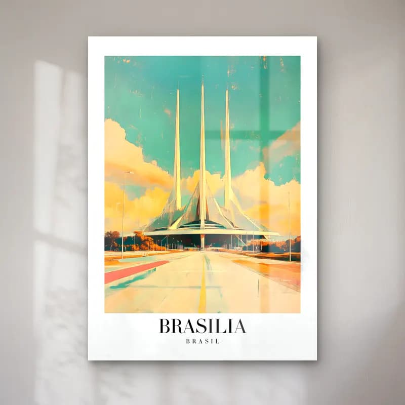 Pastel Katedral No. 14 cam tablo — Pastel Katedral No. 14 — pastel katedral
