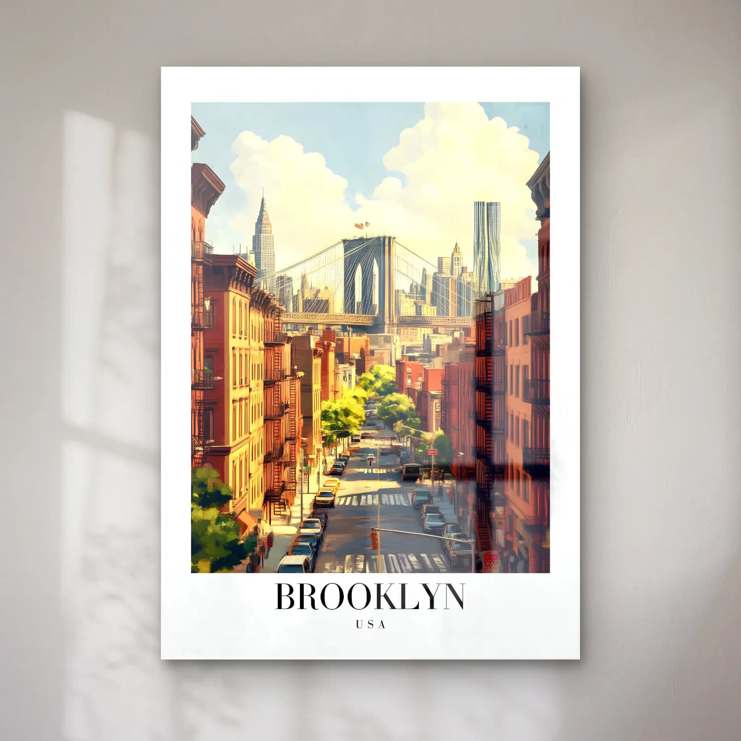 Sevimli İllüstrasyon New York Silüeti – Turuncu Tonlar cam tablo — Sevimli İllüstrasyon New York Silüeti – Turuncu Tonlar — sevimli i̇llüstrasyon new york silüeti