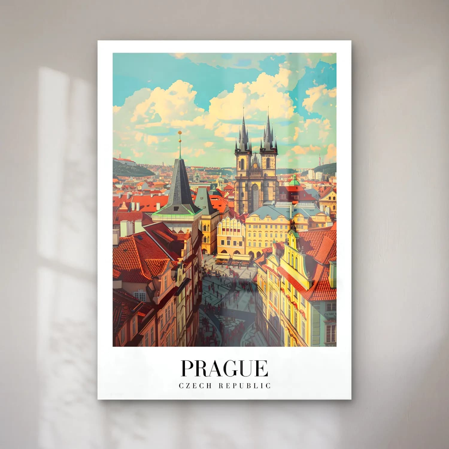 Vintage Poster Katedral No. 11 cam tablo — Vintage Poster Katedral No. 11 — vintage poster katedral