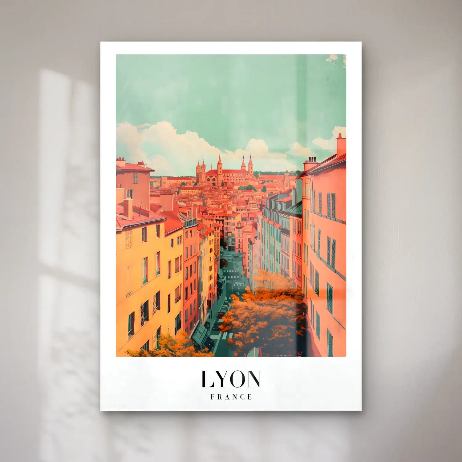 Pastel Roma – Turuncu Tonlar cam tablo — Pastel Roma – Turuncu Tonlar — pastel roma