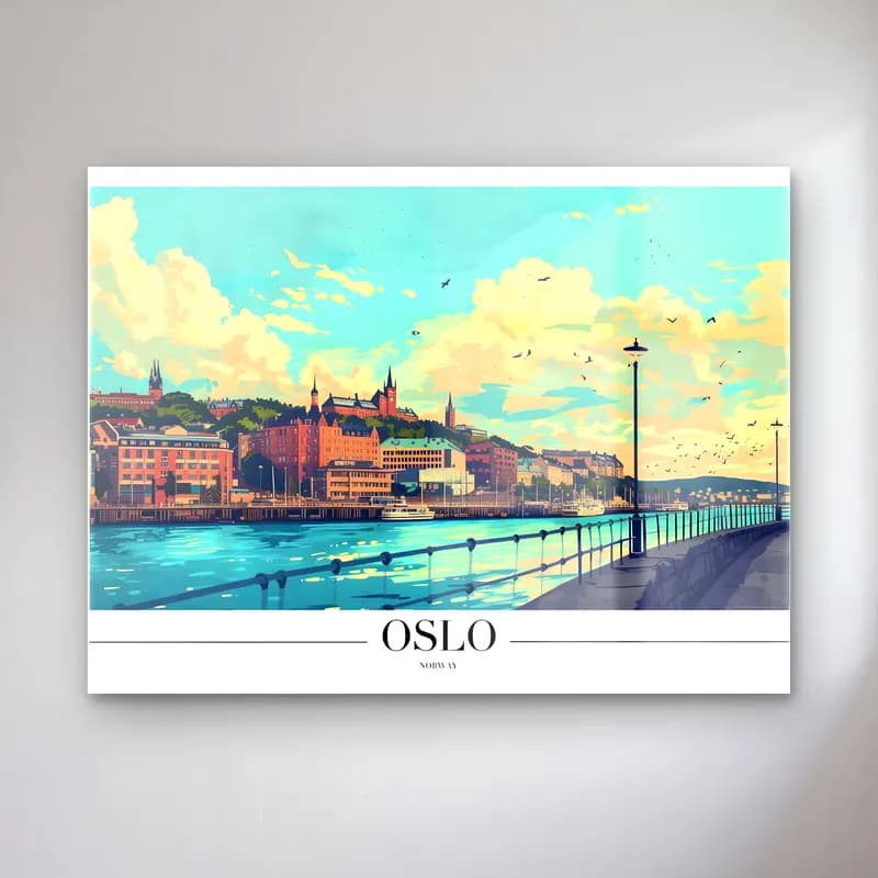 Pastel Liman ve Tekneler No. 9 cam tablo — Pastel Liman ve Tekneler No. 9 — pastel liman ve tekneler