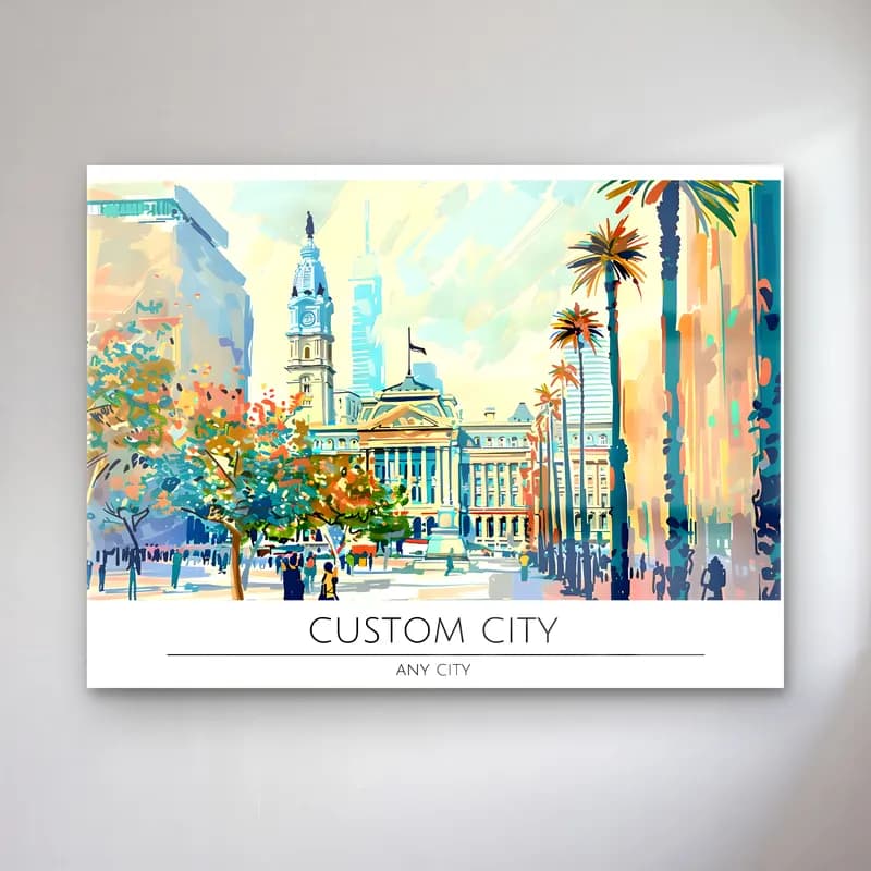 Pastel New York Silüeti No. 13 cam tablo — Pastel New York Silüeti No. 13 — pastel new york silüeti
