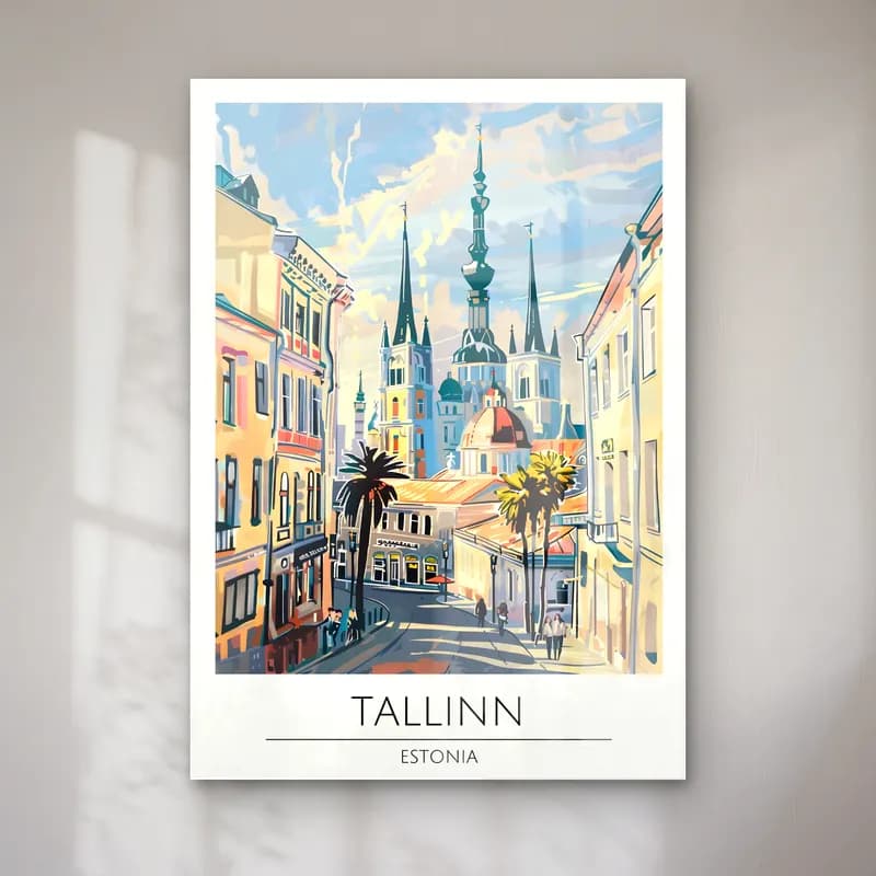 Pastel Katedral No. 19 cam tablo — Pastel Katedral No. 19 — pastel katedral