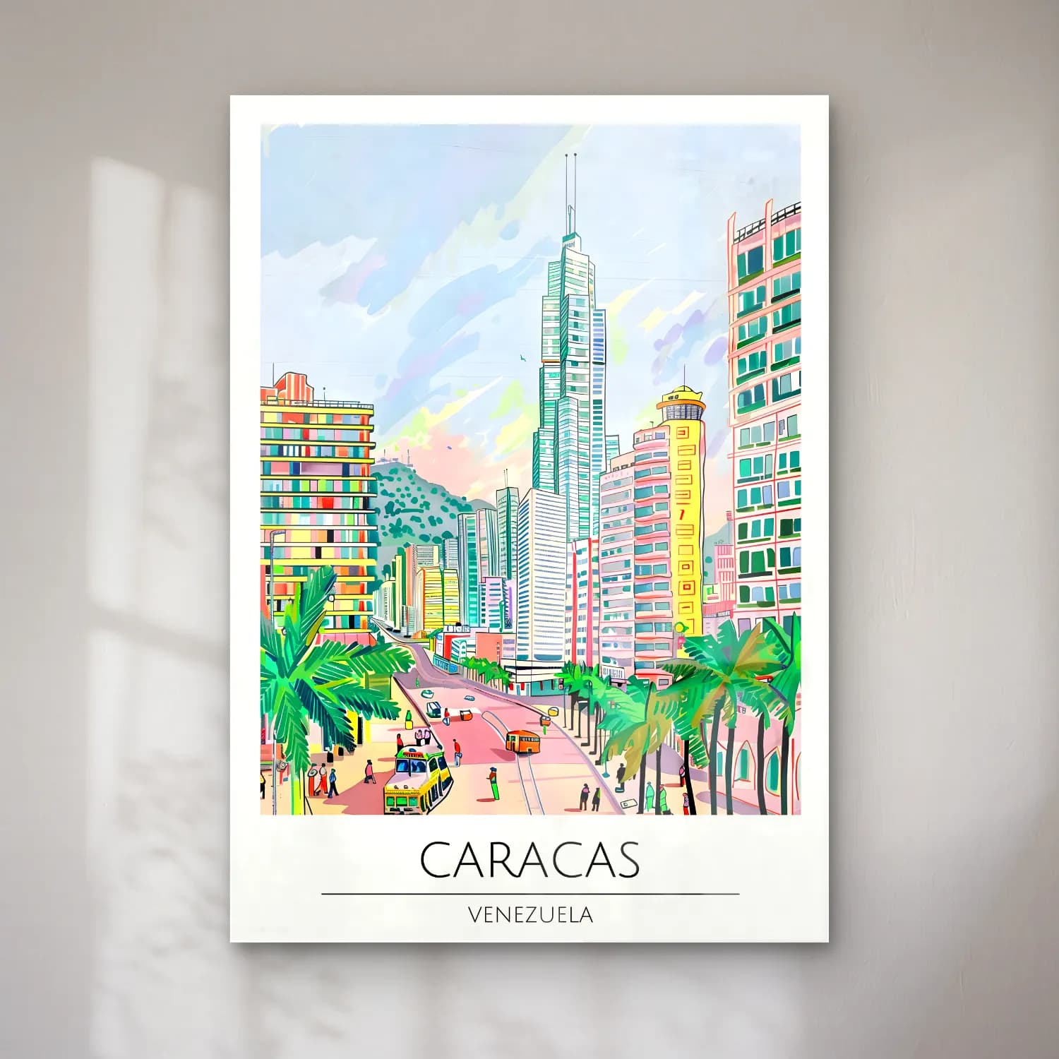 Pastel Japon Şehri No. 32 cam tablo — Pastel Japon Şehri No. 32 — pastel japon şehri