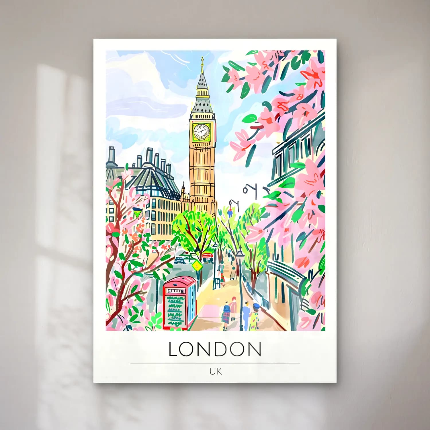 Pastel Londra No. 8 cam tablo — Pastel Londra No. 8 — pastel londra