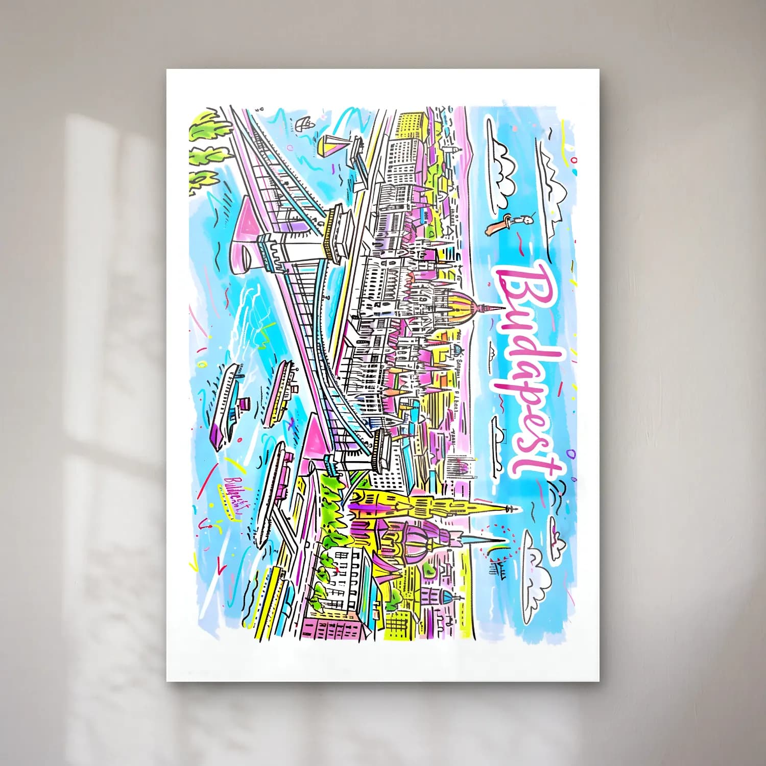 Pop Art İstanbul cam tablo — Pop Art İstanbul — pop art i̇stanbul