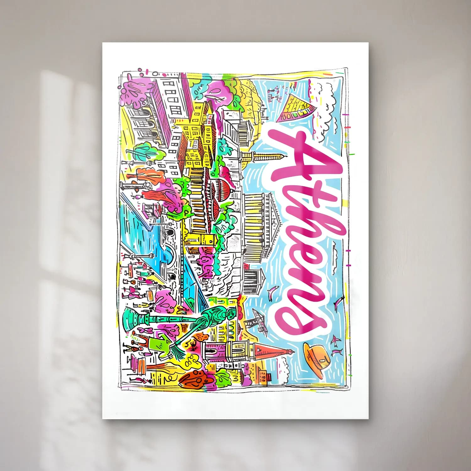 Pop Art Londra No. 4 cam tablo — Pop Art Londra No. 4 — pop art londra