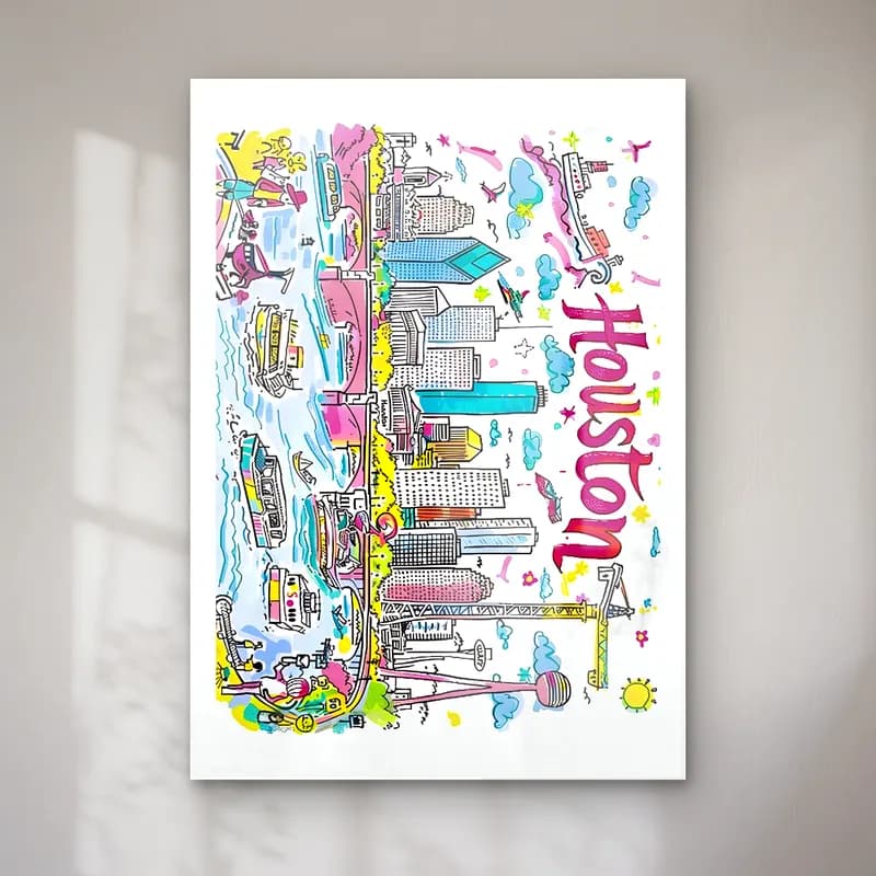 Maksimalist New York Silüeti No. 6 cam tablo — Maksimalist New York Silüeti No. 6 — maksimalist new york silüeti