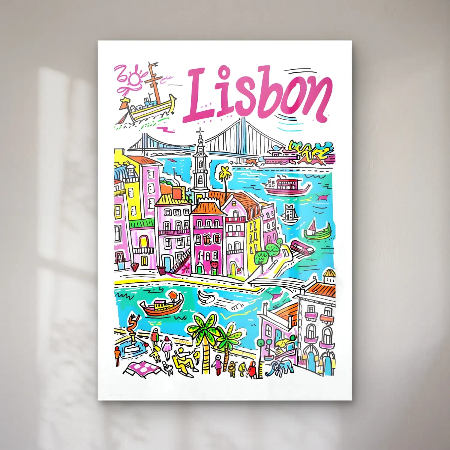 Maksimalist Liman ve Tekneler No. 4 cam tablo — Maksimalist Liman ve Tekneler No. 4 — maksimalist liman ve tekneler