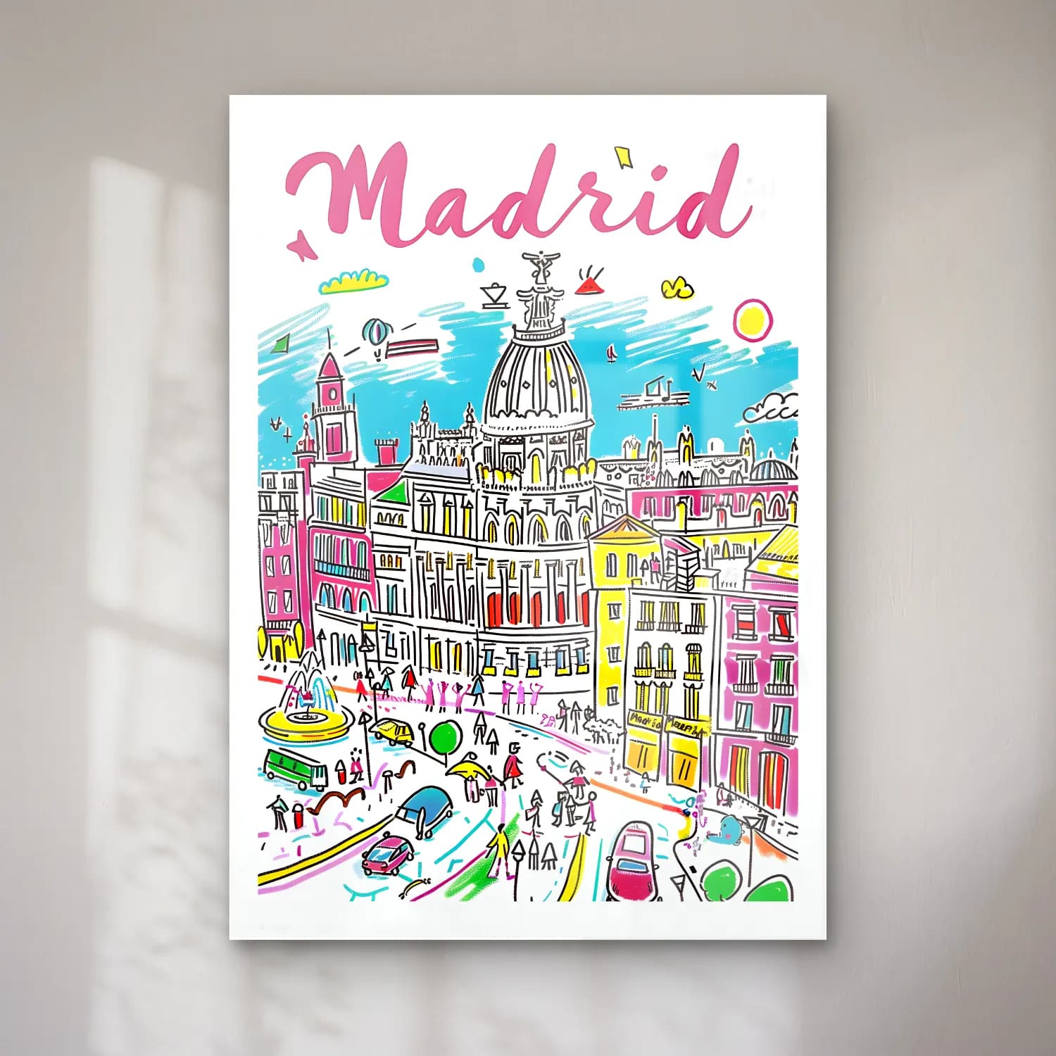 Maksimalist Londra No. 5 cam tablo — Maksimalist Londra No. 5 — maksimalist londra