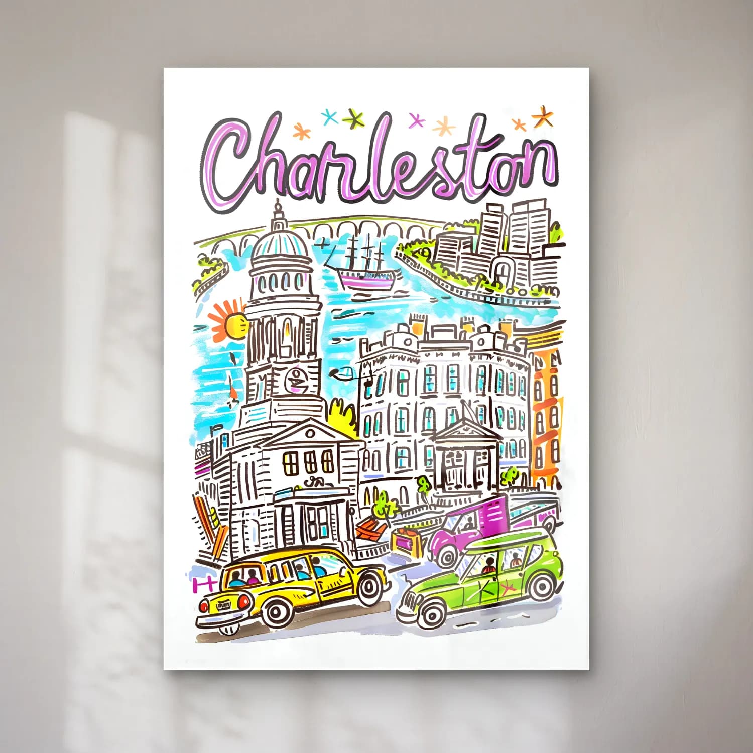 Maksimalist Londra No. 7 cam tablo — Maksimalist Londra No. 7 — maksimalist londra