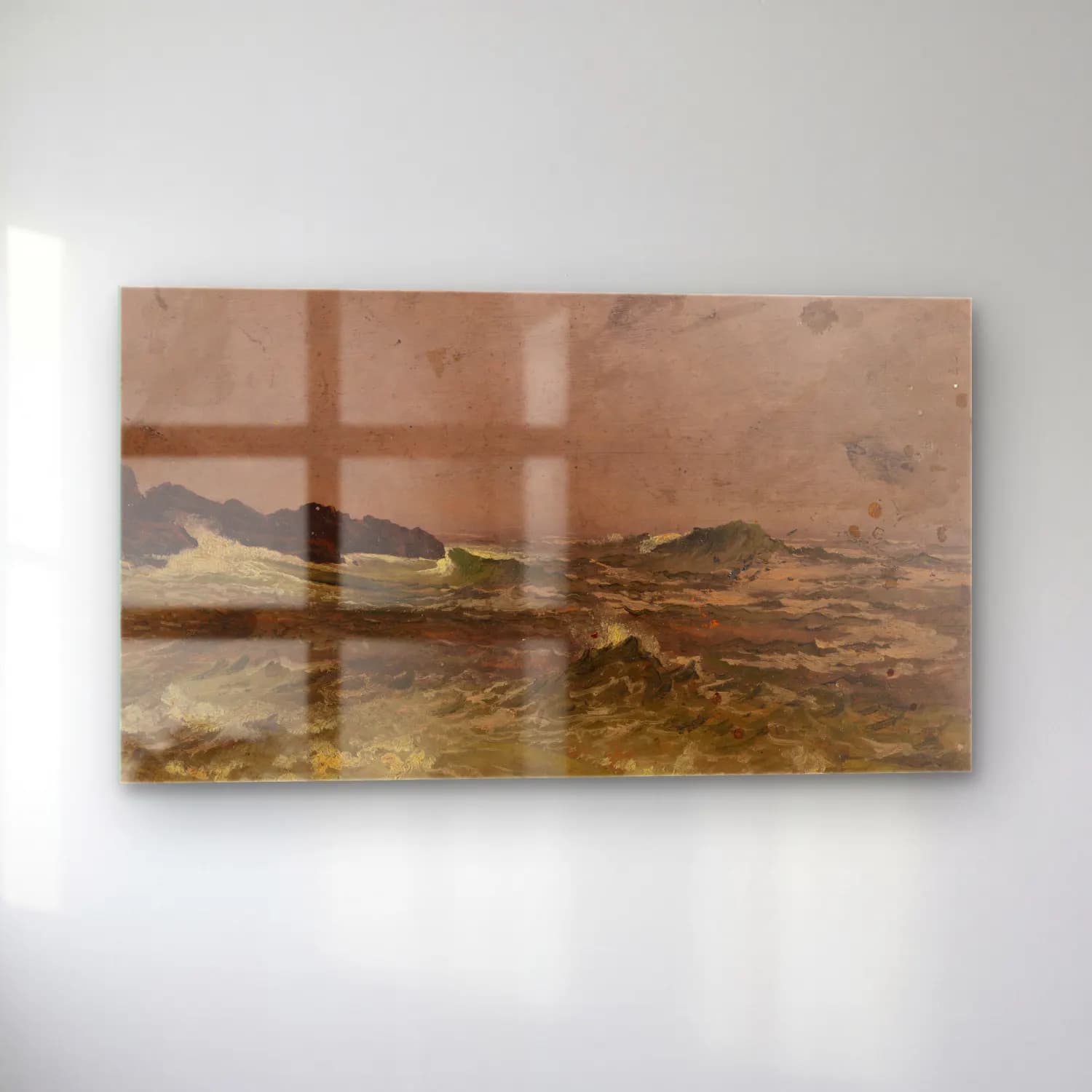 Frederic Edwin Church – Maine Coast cam tablo — sol açıdan görünüm