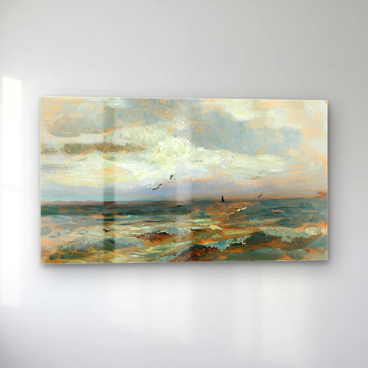 Olga Wisinger-Florian – Olga Wisinger-Florian - On the North Sea cam tablo — sol açıdan görünüm