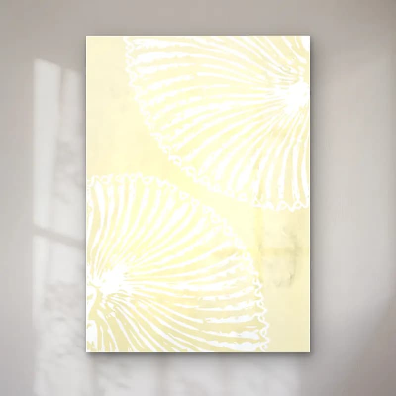 Boho Çiçek Deseni No. 20 cam tablo — Boho Çiçek Deseni No. 20 — boho çiçek deseni