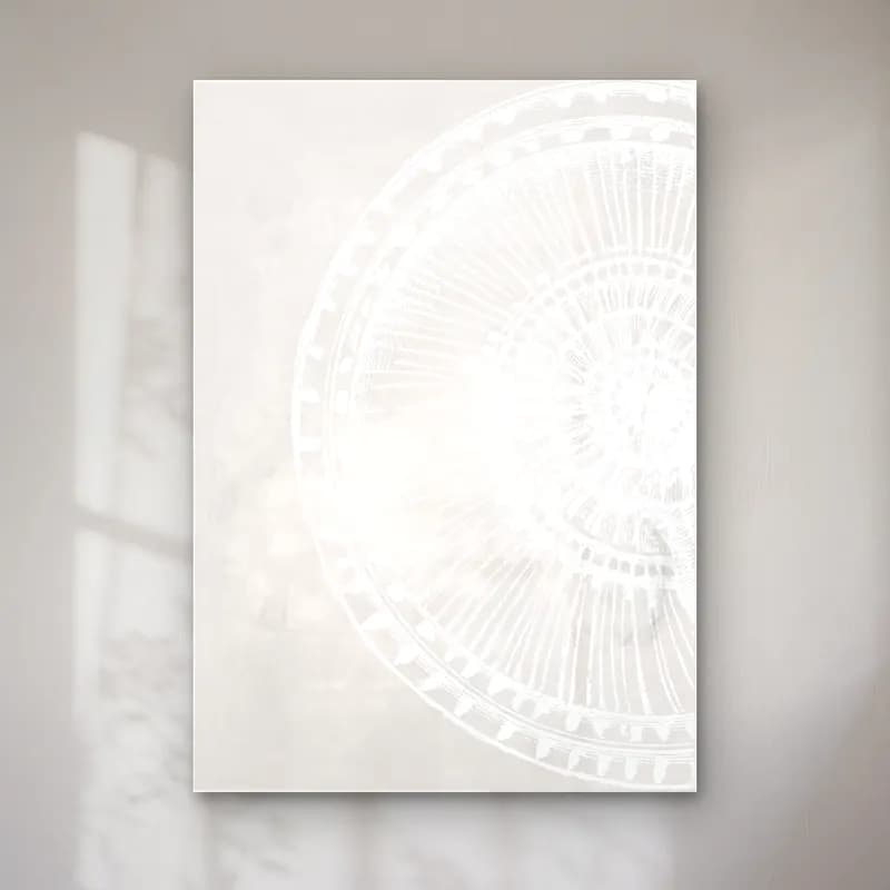 Çizgi Sanatı Geometrik Daireler No. 12 cam tablo — Çizgi Sanatı Geometrik Daireler No. 12 — çizgi sanatı geometrik daireler