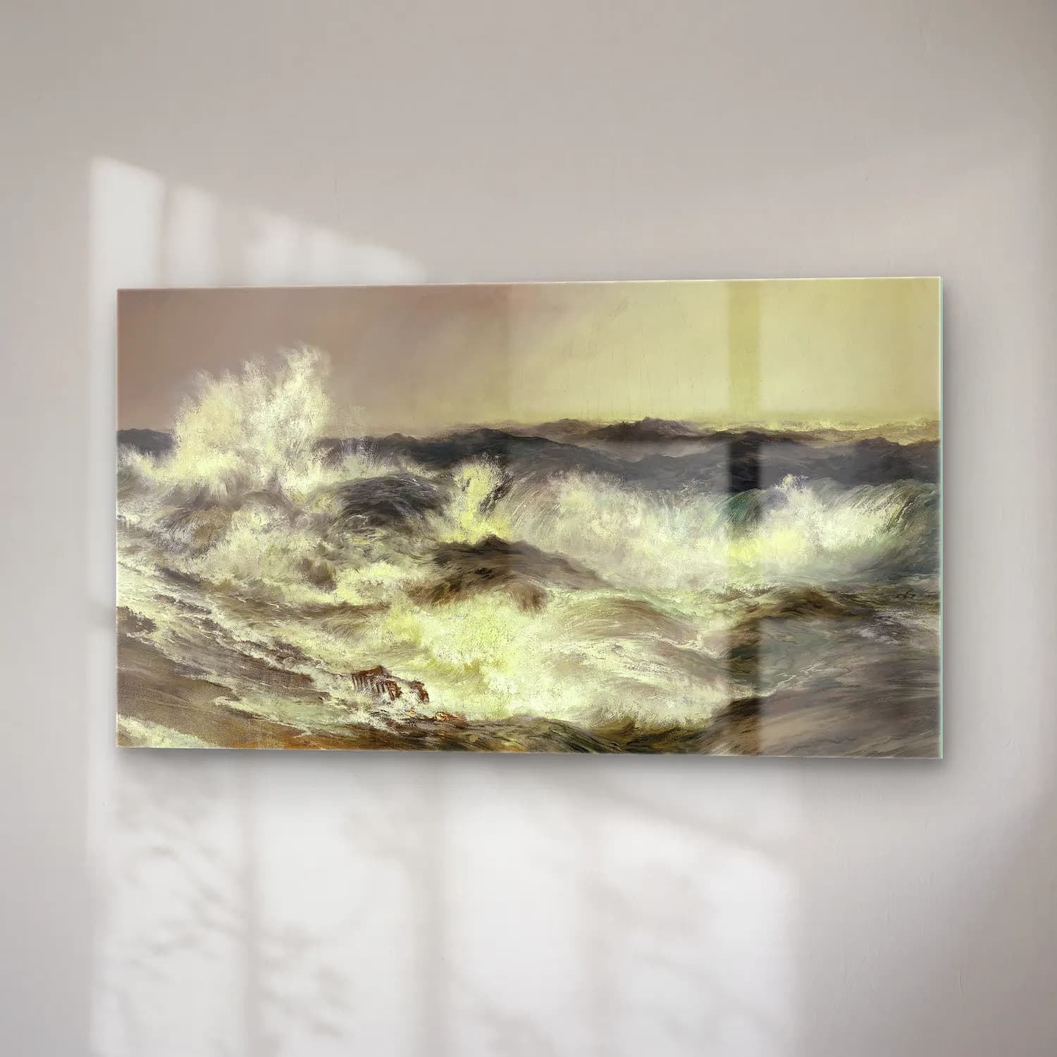 Thomas Moran – The Much Resounding Sea cam tablo — sağ açıdan görünüm