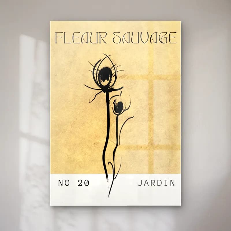 Çizgi Sanatı Lotus Çiçekleri No. 3 cam tablo — Çizgi Sanatı Lotus Çiçekleri No. 3 — çizgi sanatı lotus çiçekleri