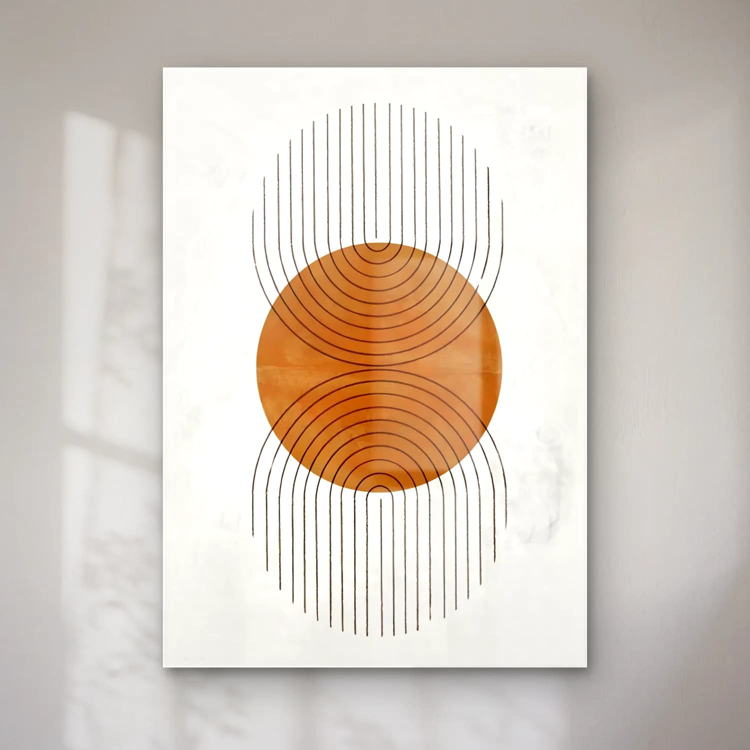 Çizgi Sanatı Geometrik Daireler No. 15 cam tablo — Çizgi Sanatı Geometrik Daireler No. 15 — çizgi sanatı geometrik daireler