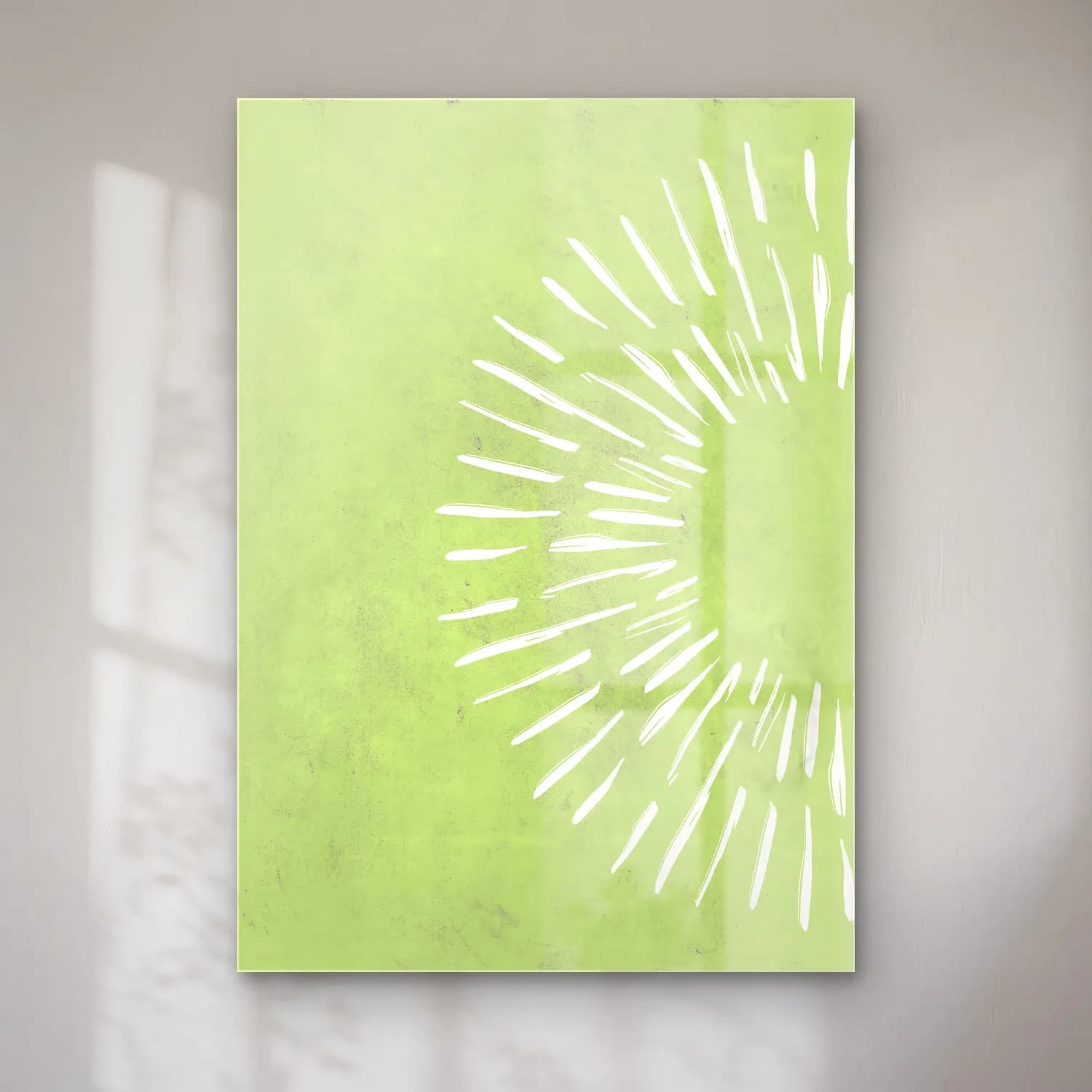 Boho Çiçek Deseni No. 25 cam tablo — Boho Çiçek Deseni No. 25 — boho çiçek deseni