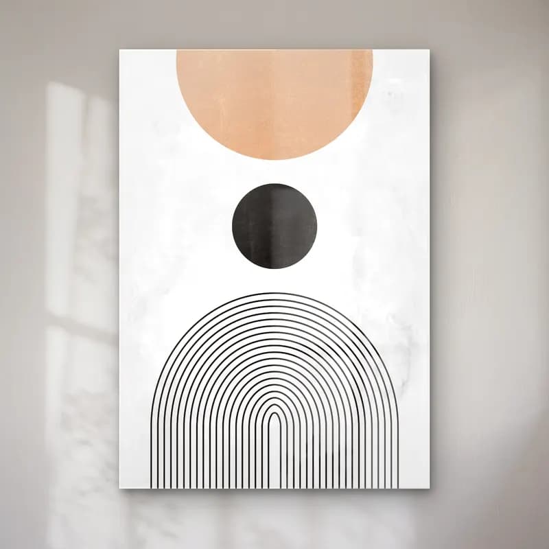 Çizgi Sanatı Geometrik Daireler No. 21 cam tablo — Çizgi Sanatı Geometrik Daireler No. 21 — çizgi sanatı geometrik daireler