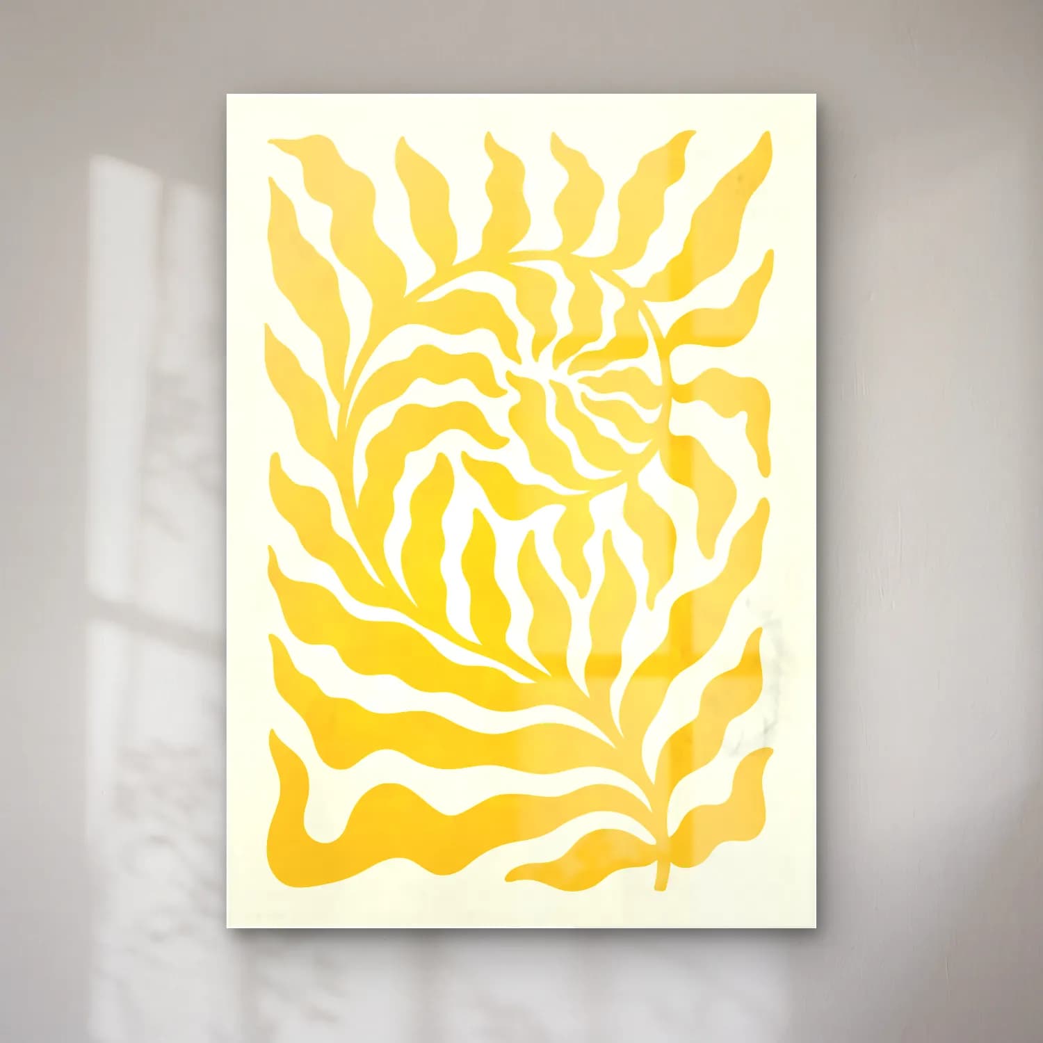 Boho Çiçek Deseni No. 62 cam tablo — Boho Çiçek Deseni No. 62 — boho çiçek deseni