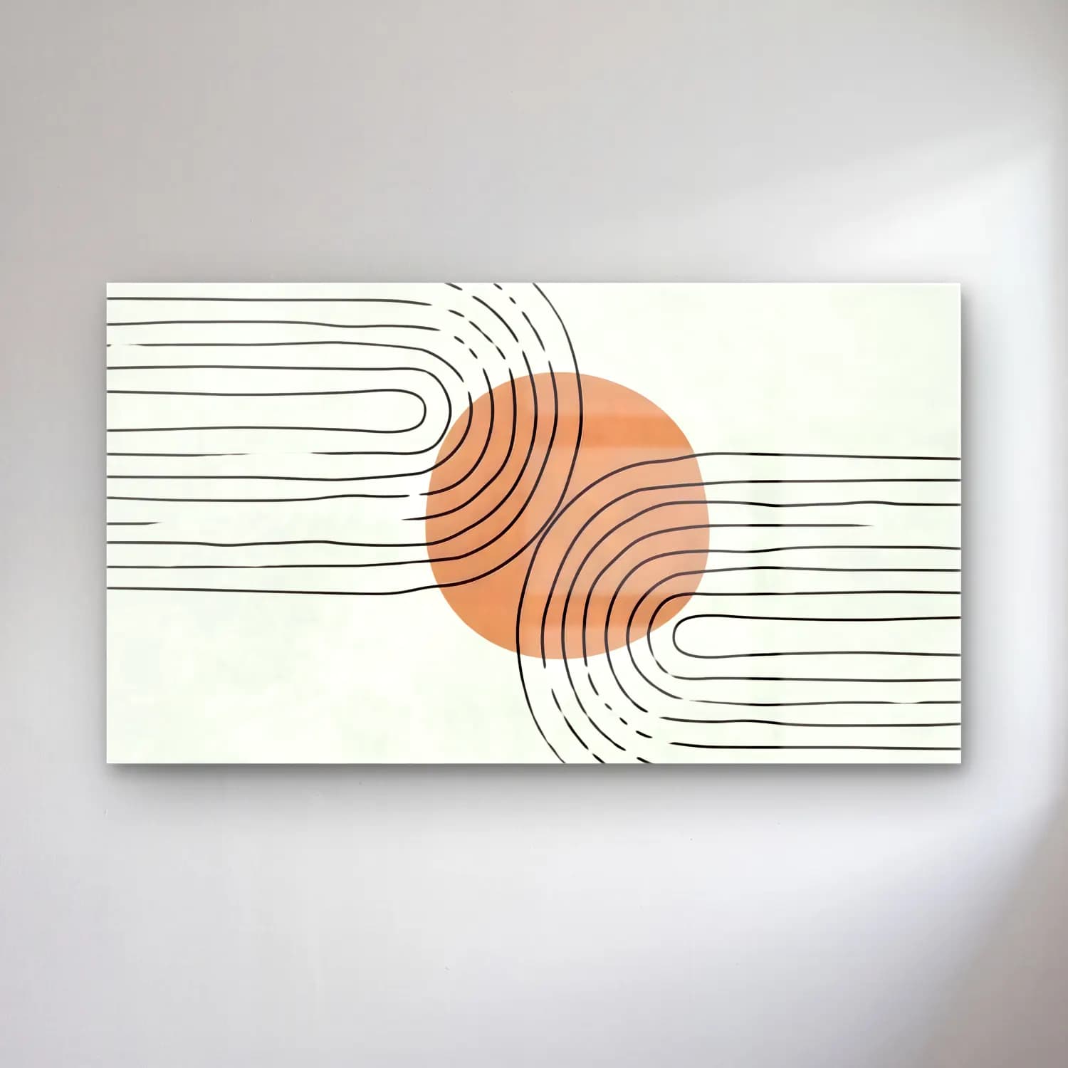 Çizgi Sanatı Geometrik Daireler No. 25 cam tablo — Çizgi Sanatı Geometrik Daireler No. 25 — çizgi sanatı geometrik daireler