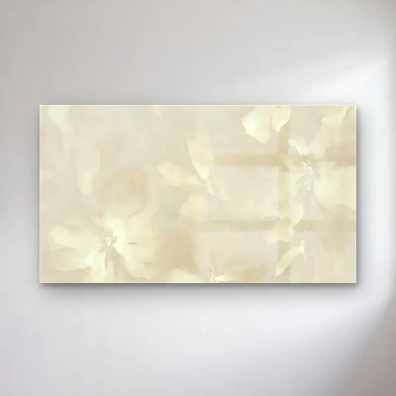 Pastel Çiçek Deseni No. 183 cam tablo — Pastel Çiçek Deseni No. 183 — pastel çiçek deseni