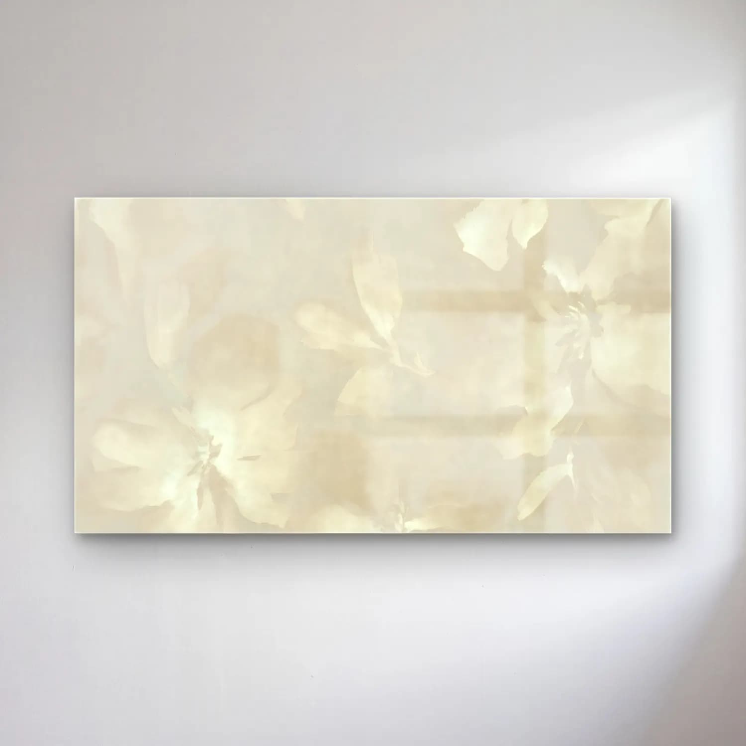 Pastel Çiçek Deseni No. 183 cam tablo — Pastel Çiçek Deseni No. 183 — pastel çiçek deseni