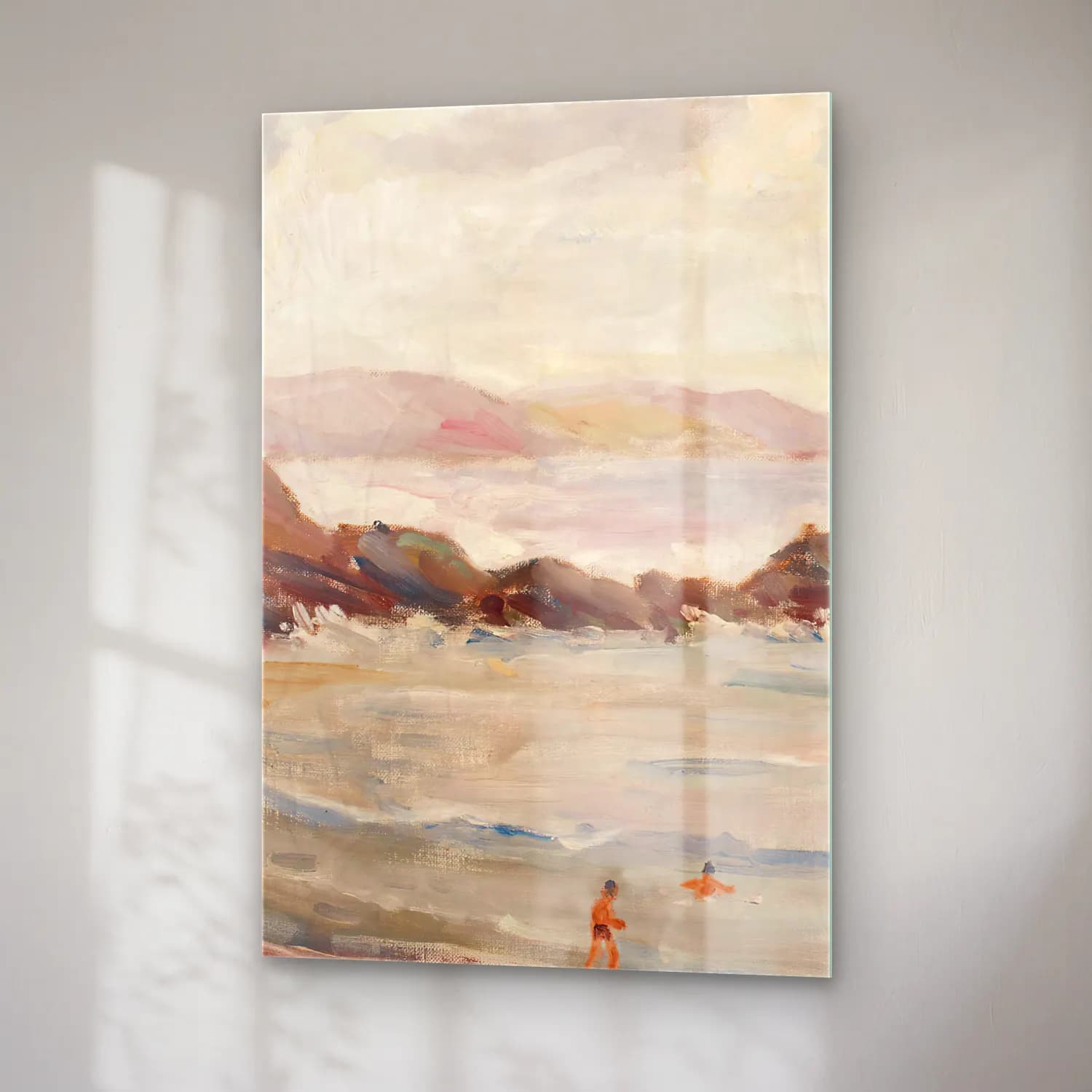 Alfred William Finch – Looen rantaa – Pastel Tonlar cam tablo — sağ açıdan görünüm