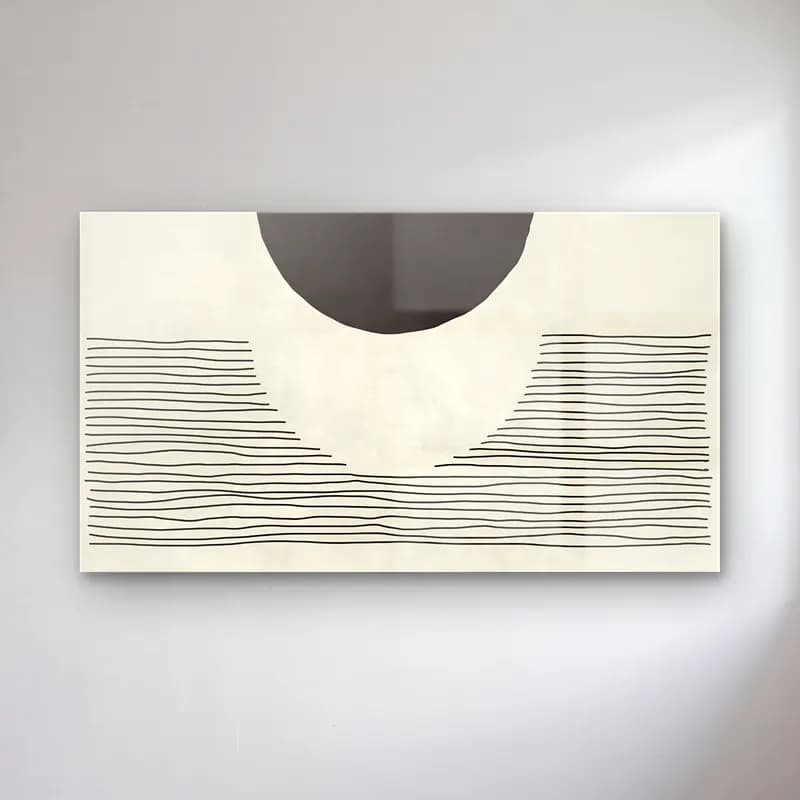 Çizgi Sanatı Geometrik Daireler No. 27 cam tablo — Çizgi Sanatı Geometrik Daireler No. 27 — çizgi sanatı geometrik daireler