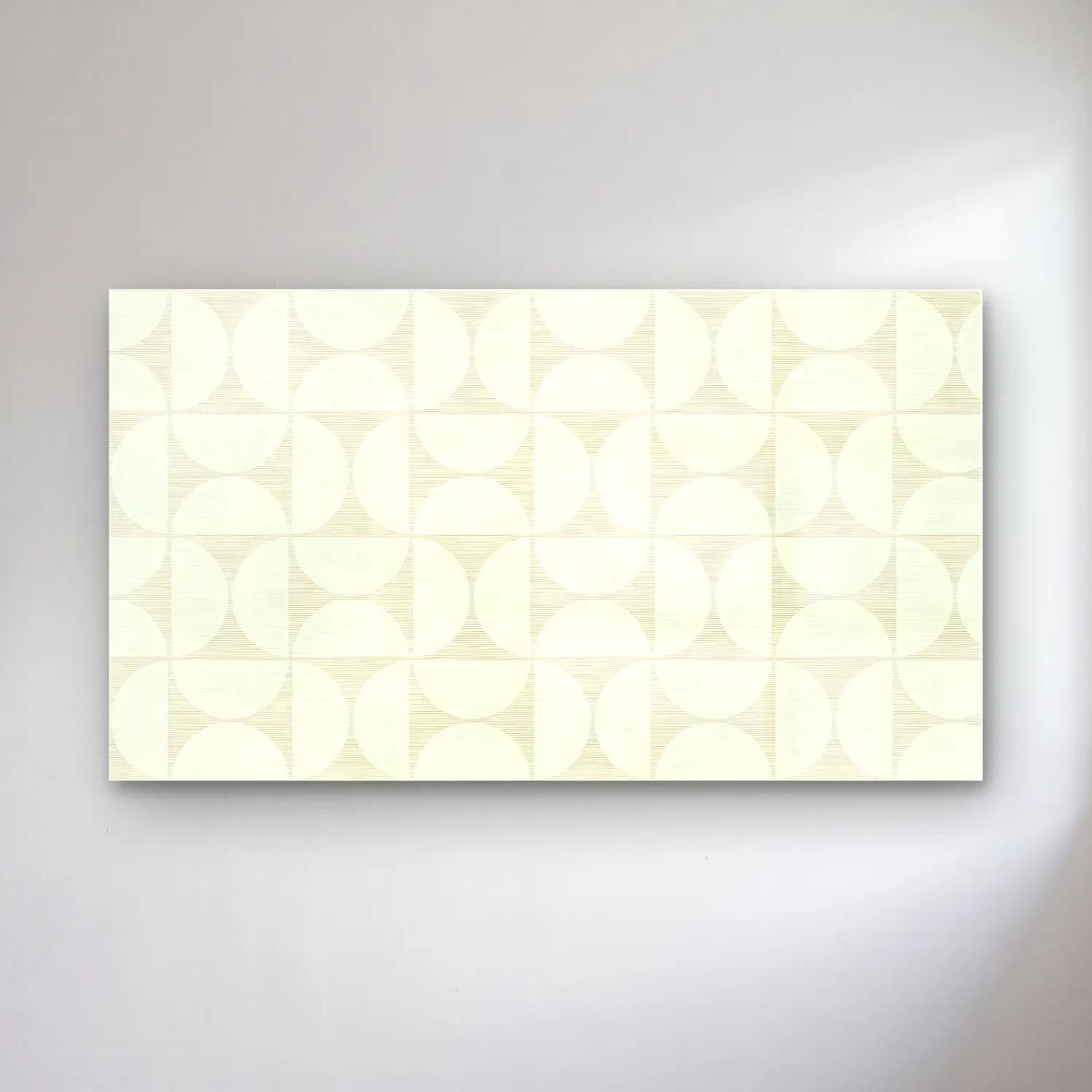 Retro Geometrik Daireler No. 15 cam tablo — Retro Geometrik Daireler No. 15 — retro geometrik daireler