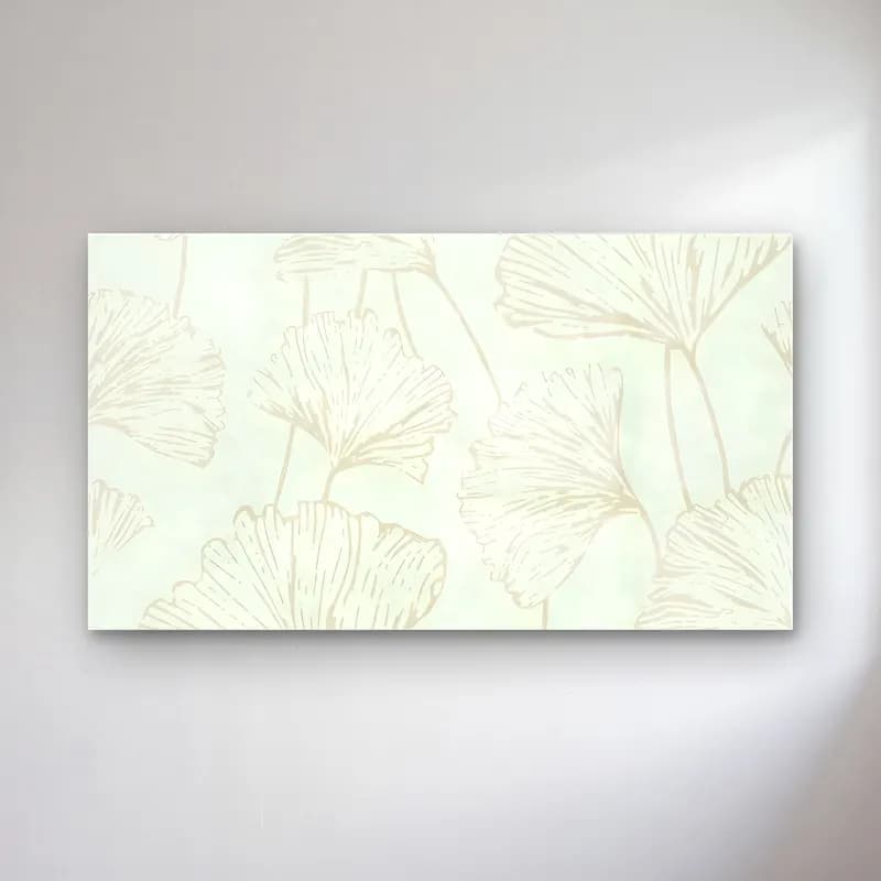Çizgi Sanatı Çiçek Deseni No. 15 cam tablo — Çizgi Sanatı Çiçek Deseni No. 15 — çizgi sanatı çiçek deseni
