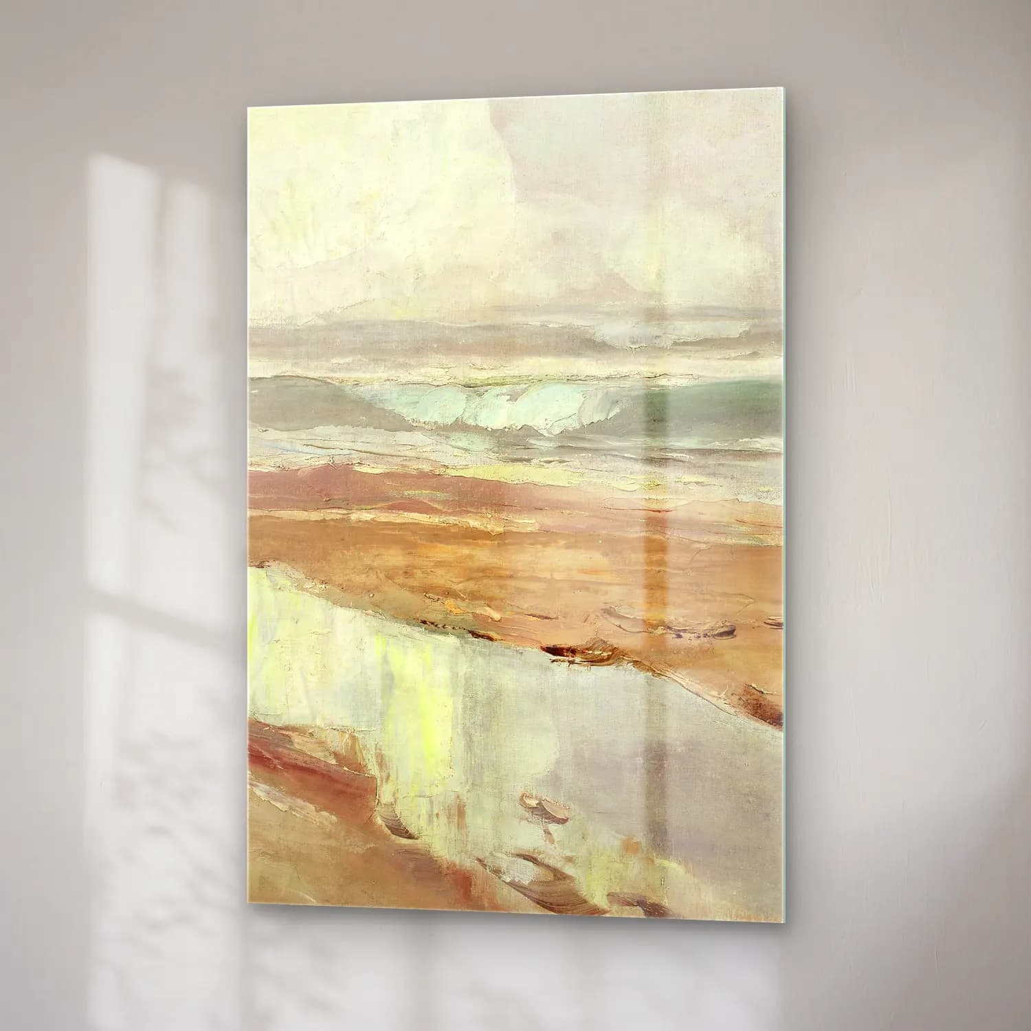 Karl Hagemeister – Strandlandschaft (Swinemünde) cam tablo — sağ açıdan görünüm