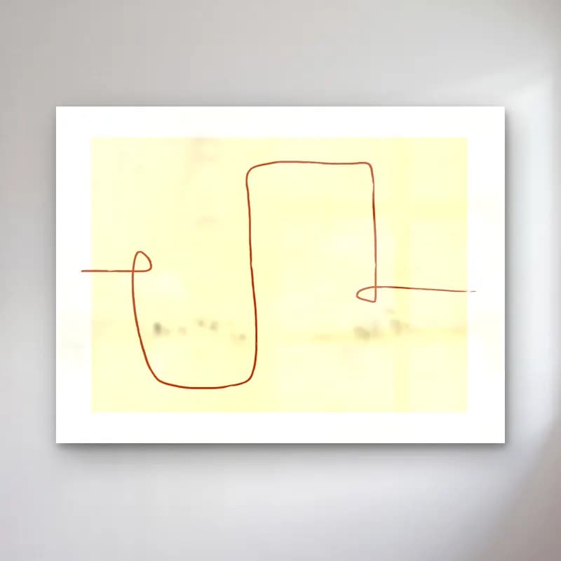 Çizgi Sanatı Soyut Kemer No. 8 cam tablo — Çizgi Sanatı Soyut Kemer No. 8 — çizgi sanatı soyut kemer