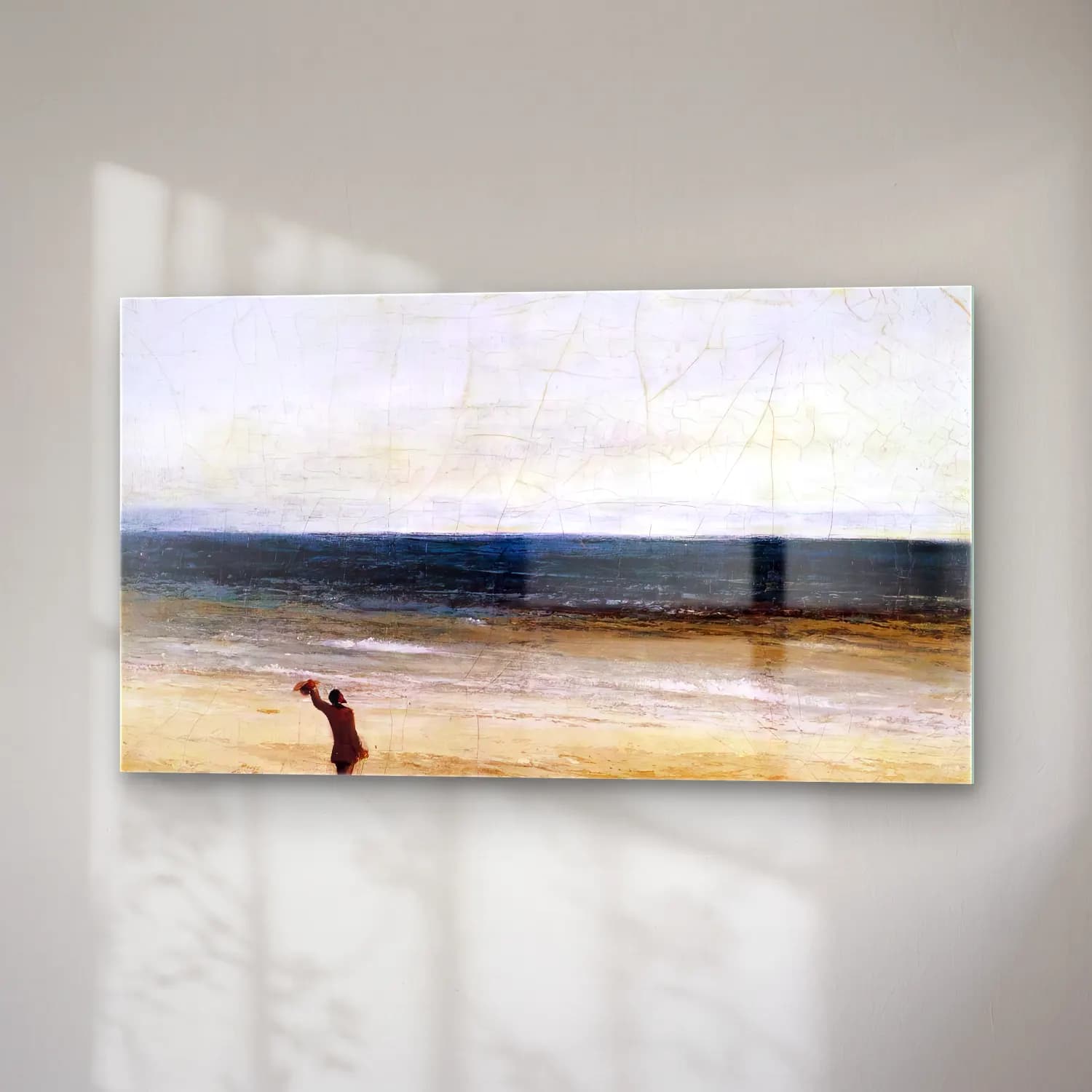 Gustave Courbet – The Sea at Palavas cam tablo — sağ açıdan görünüm