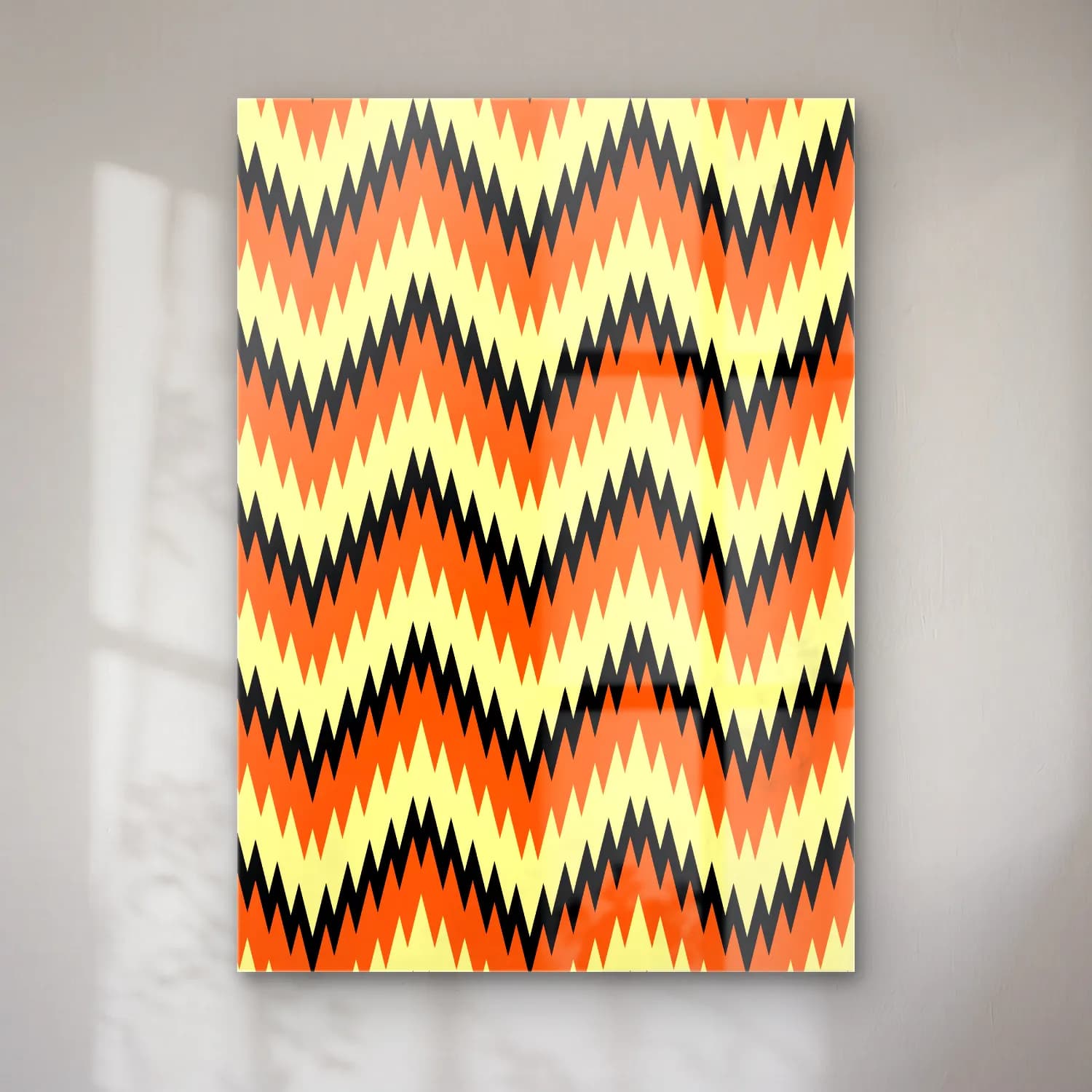 Retro Dama Deseni No. 3 cam tablo — Retro Dama Deseni No. 3 — retro dama deseni