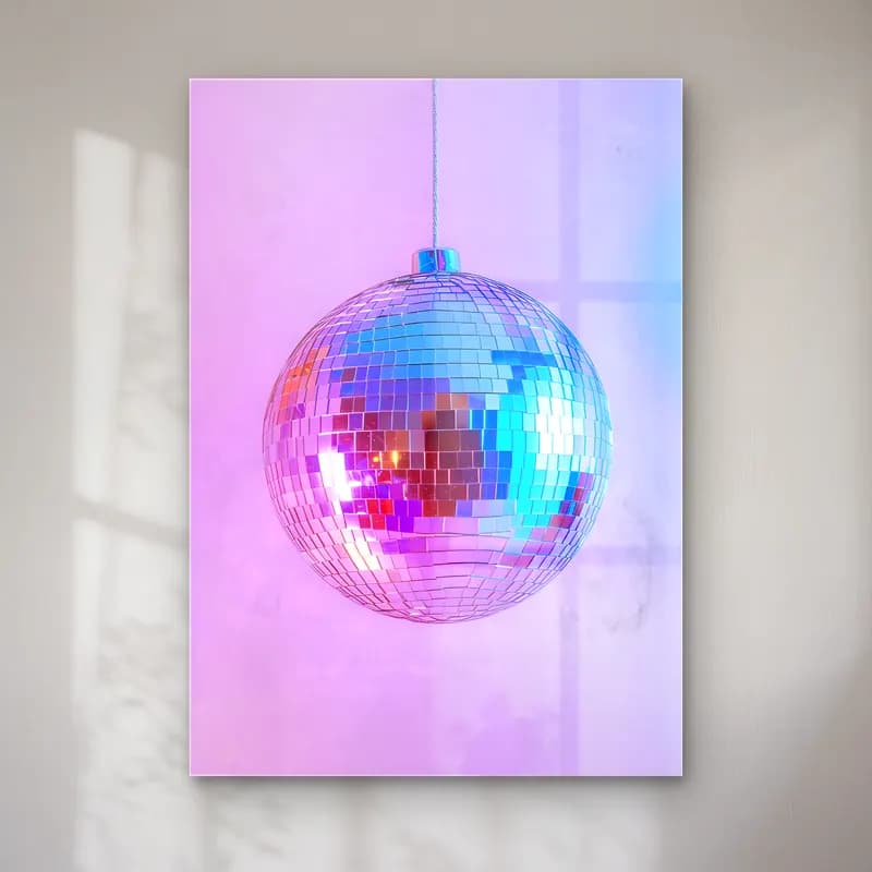 Pastel Yılbaşı Süsleri No. 52 cam tablo — Pastel Yılbaşı Süsleri No. 52 — pastel yılbaşı süsleri