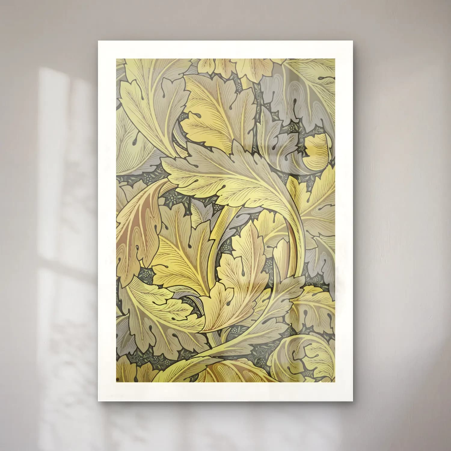Botanik İllüstrasyon Çiçek Deseni No. 7 cam tablo — Botanik İllüstrasyon Çiçek Deseni No. 7 — botanik i̇llüstrasyon çiçek deseni