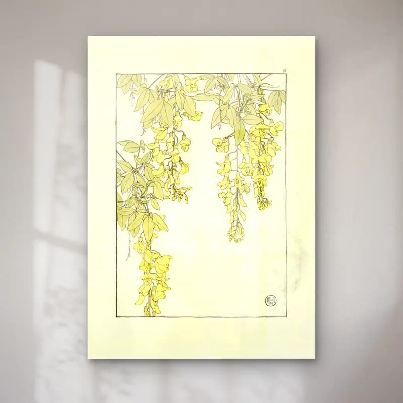 Botanik İllüstrasyon Limon Dalı No. 2 cam tablo — Botanik İllüstrasyon Limon Dalı No. 2 — botanik i̇llüstrasyon limon dalı