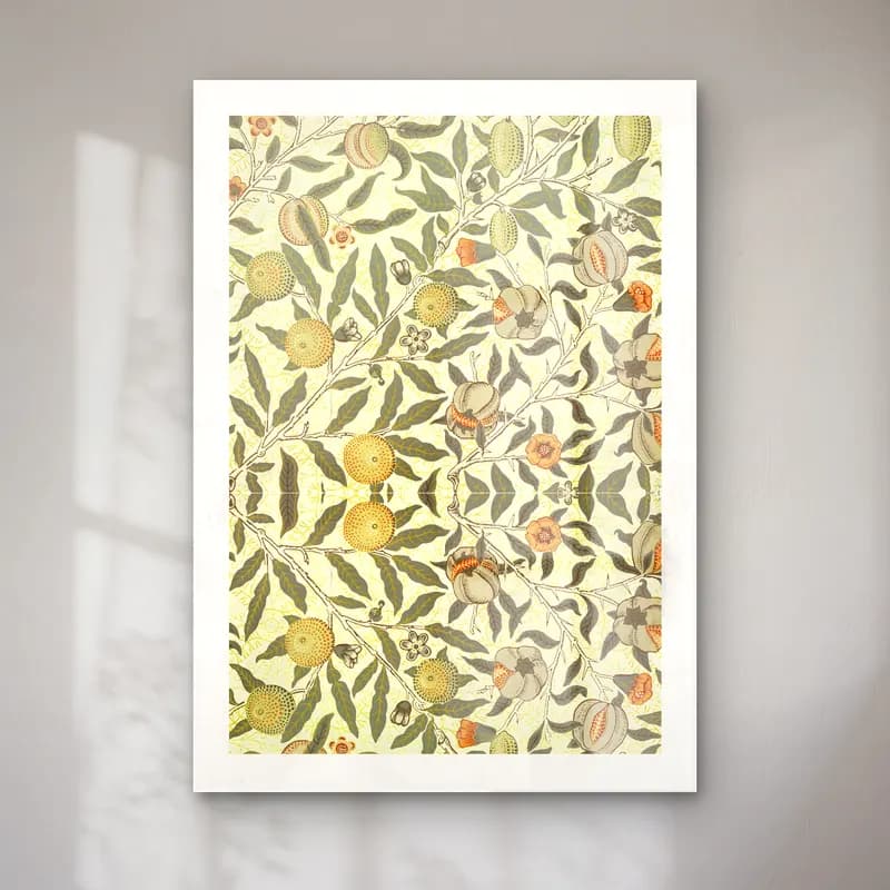 Botanik İllüstrasyon Çiçek Deseni No. 9 cam tablo — Botanik İllüstrasyon Çiçek Deseni No. 9 — botanik i̇llüstrasyon çiçek deseni