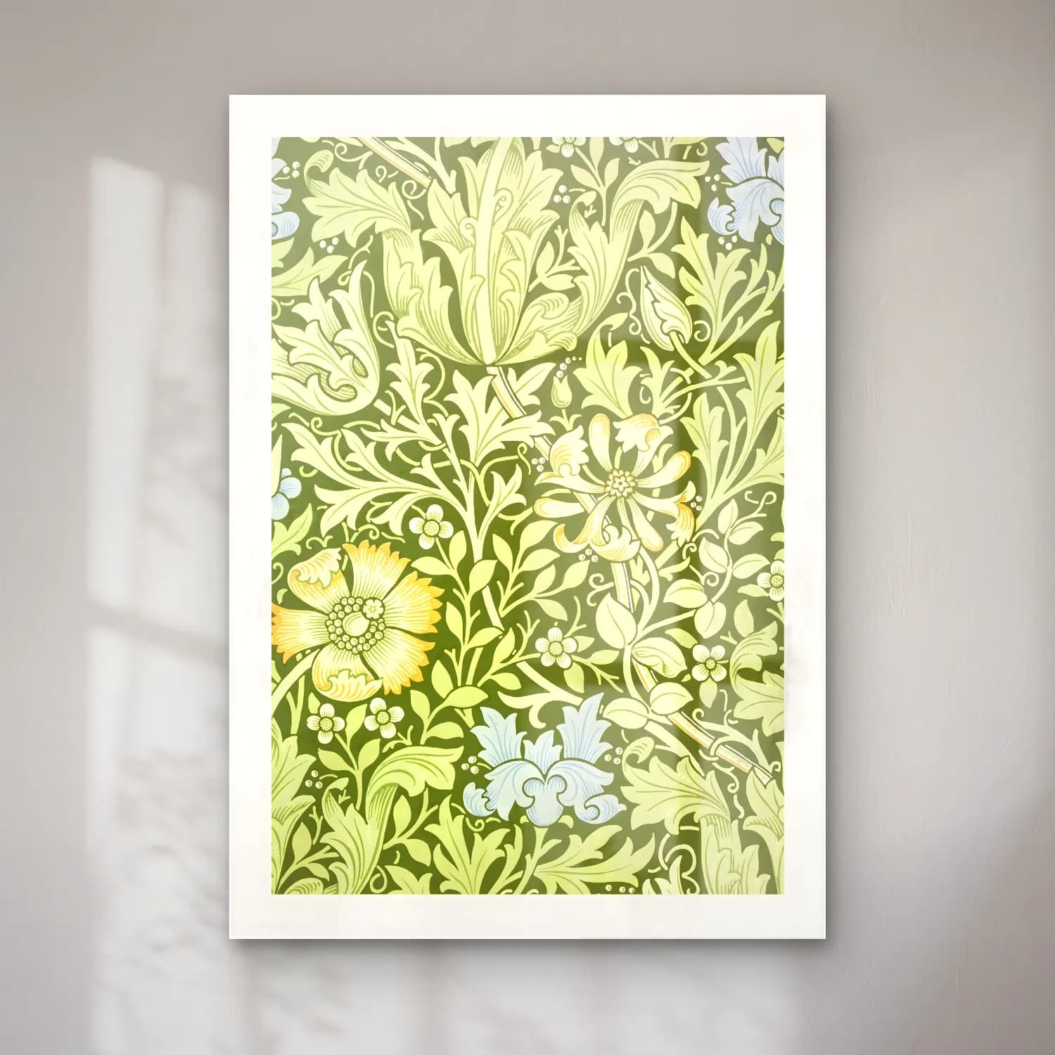 Botanik İllüstrasyon Çiçek Deseni No. 10 cam tablo — Botanik İllüstrasyon Çiçek Deseni No. 10 — botanik i̇llüstrasyon çiçek deseni