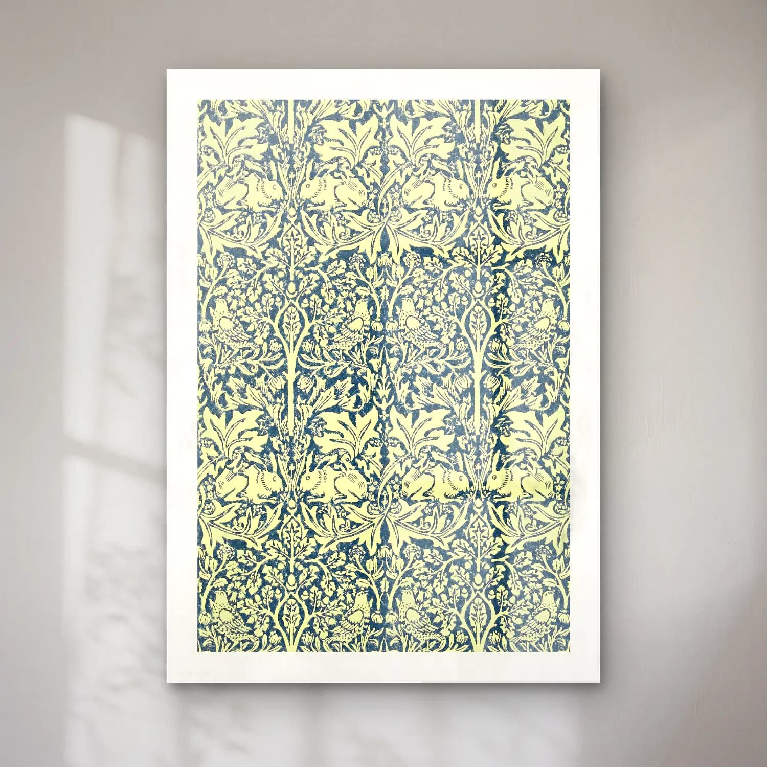 Vintage Çiçek Deseni No. 3 cam tablo — Vintage Çiçek Deseni No. 3 — vintage çiçek deseni